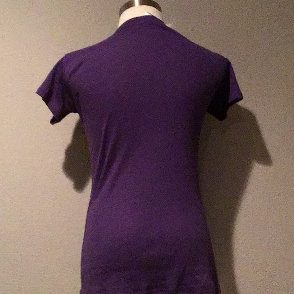 M&H Lakers sequined tee purple - Picture 2 of 2